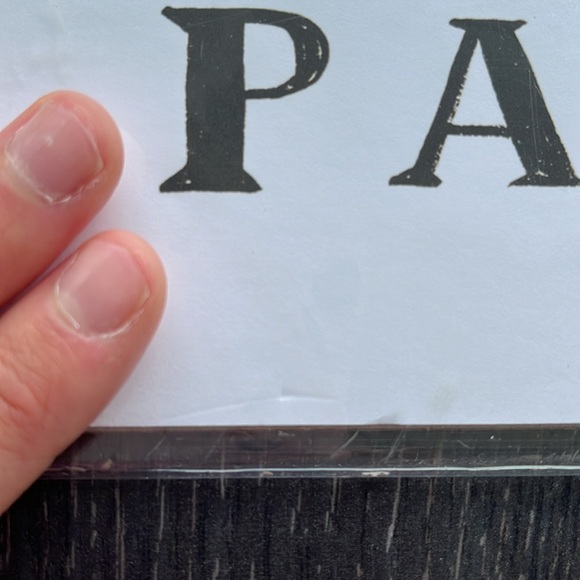 Paris print wall decor - Picture 3 of 3